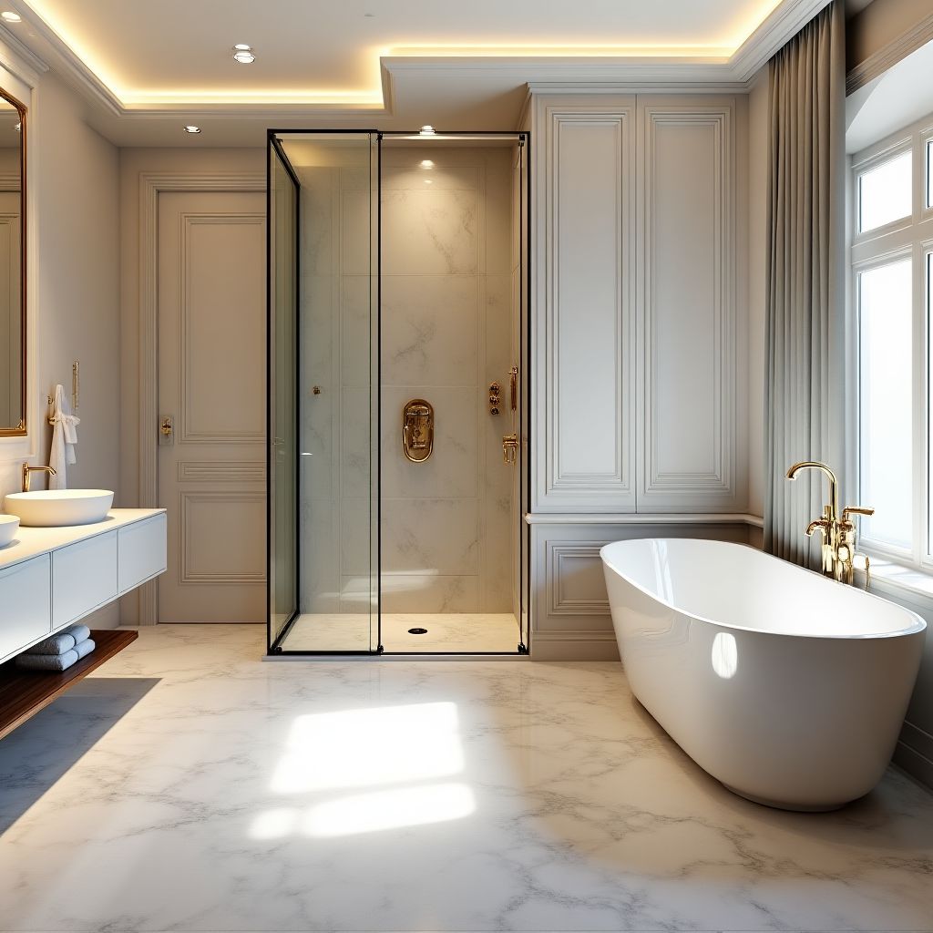 Ekskluzywna łazienka po remoncie